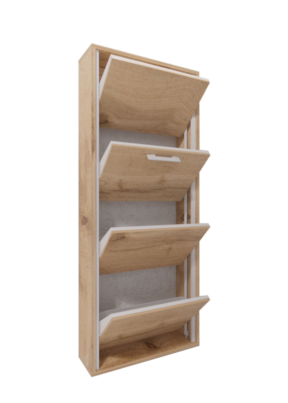 Обувница Айронори ЛАЙТ 4 МП (Дуб Вотан / Дуб Вотан)