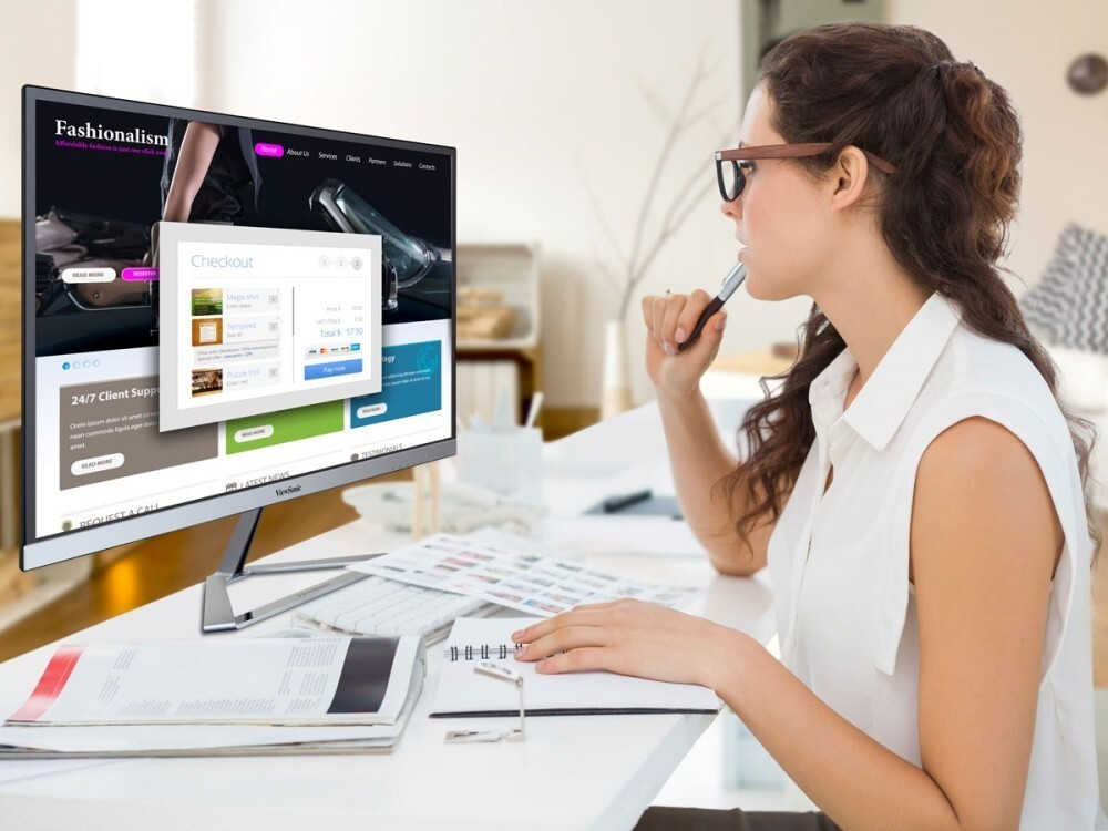Монитор 23.8" ViewSonic 24 VX2476-SMH VS18115