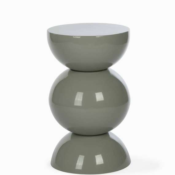 Кофейный столик Prosper Ø31х50 см, серый глянец