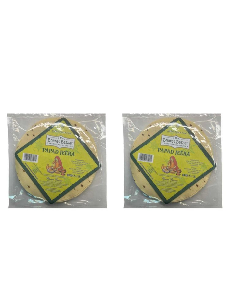 Лепешки индийские Папад Кумином Bharat BAZAAR 200 г 2 шт
