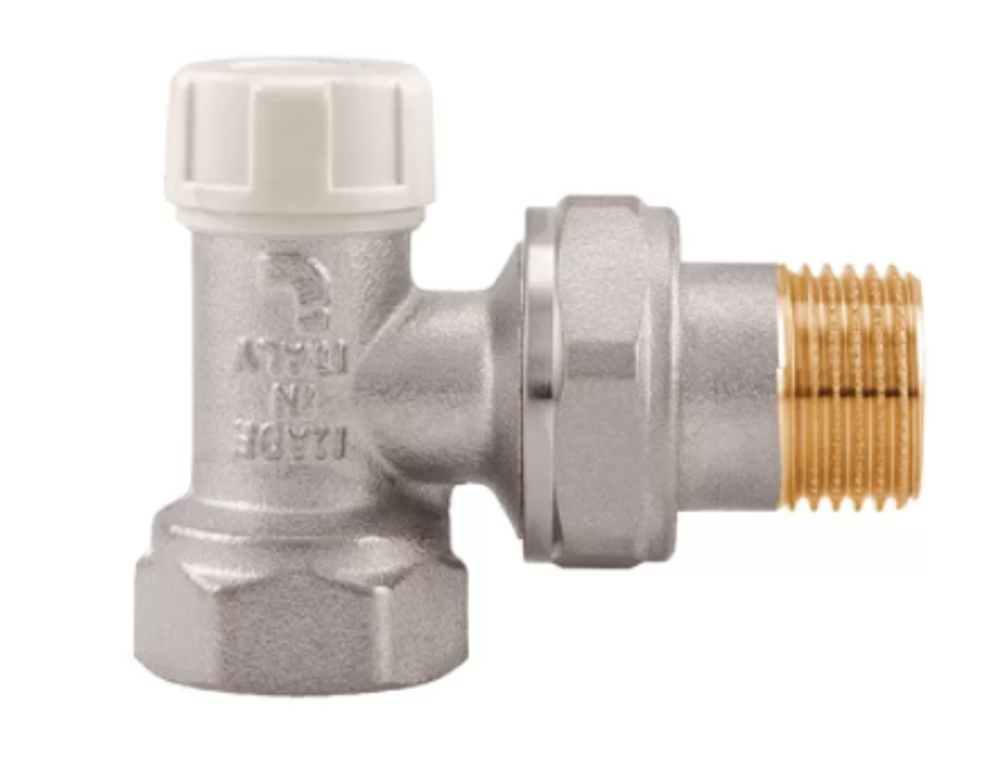 Вентиль запорный 1/2" угловой ( itap)