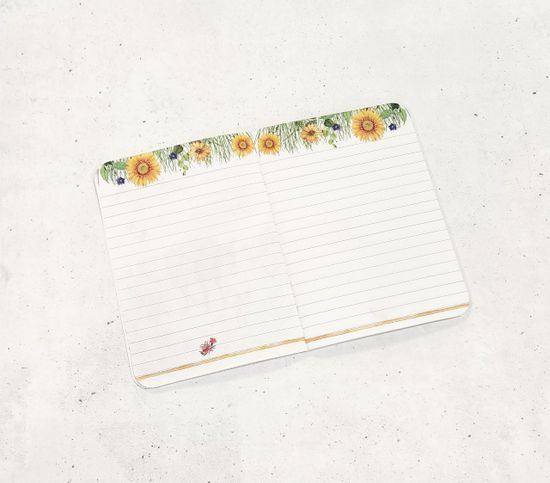 Блокнот 24 листа "Подсолнухи", линейка