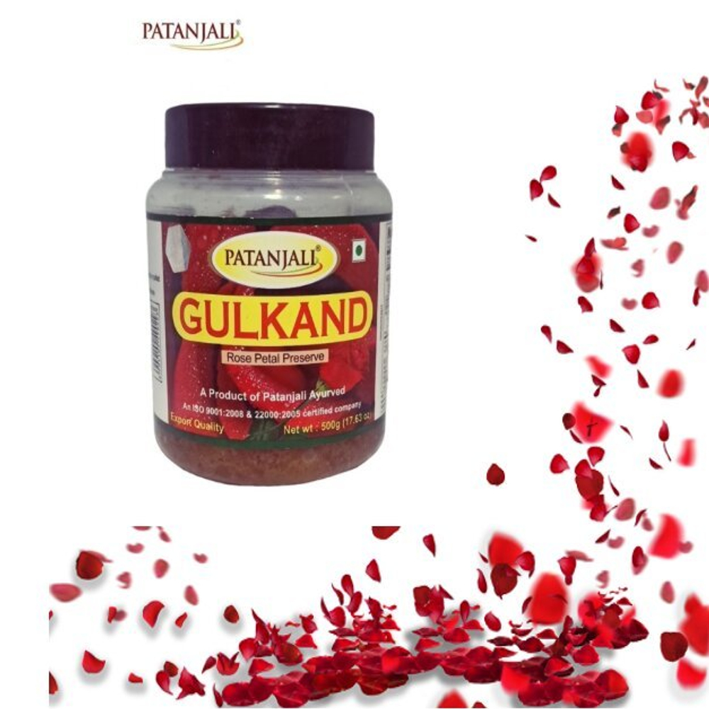 БАД Patanjali Джем из лепестков роз Gulkand 500 г