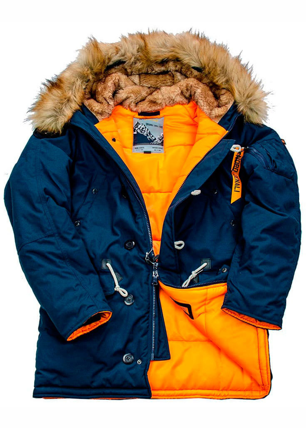 Куртка Аляска Oxford 2.0 Denali (синяя - r.blue/orange)