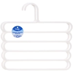 Вешалка для брюк 2шт «ИДЕЯДОМА», цвет молочный, 5 отд, 30*30см (Лейбл Селфи)