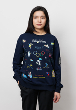 Свитшот OLYMPIC CHILD DARK BLUE
