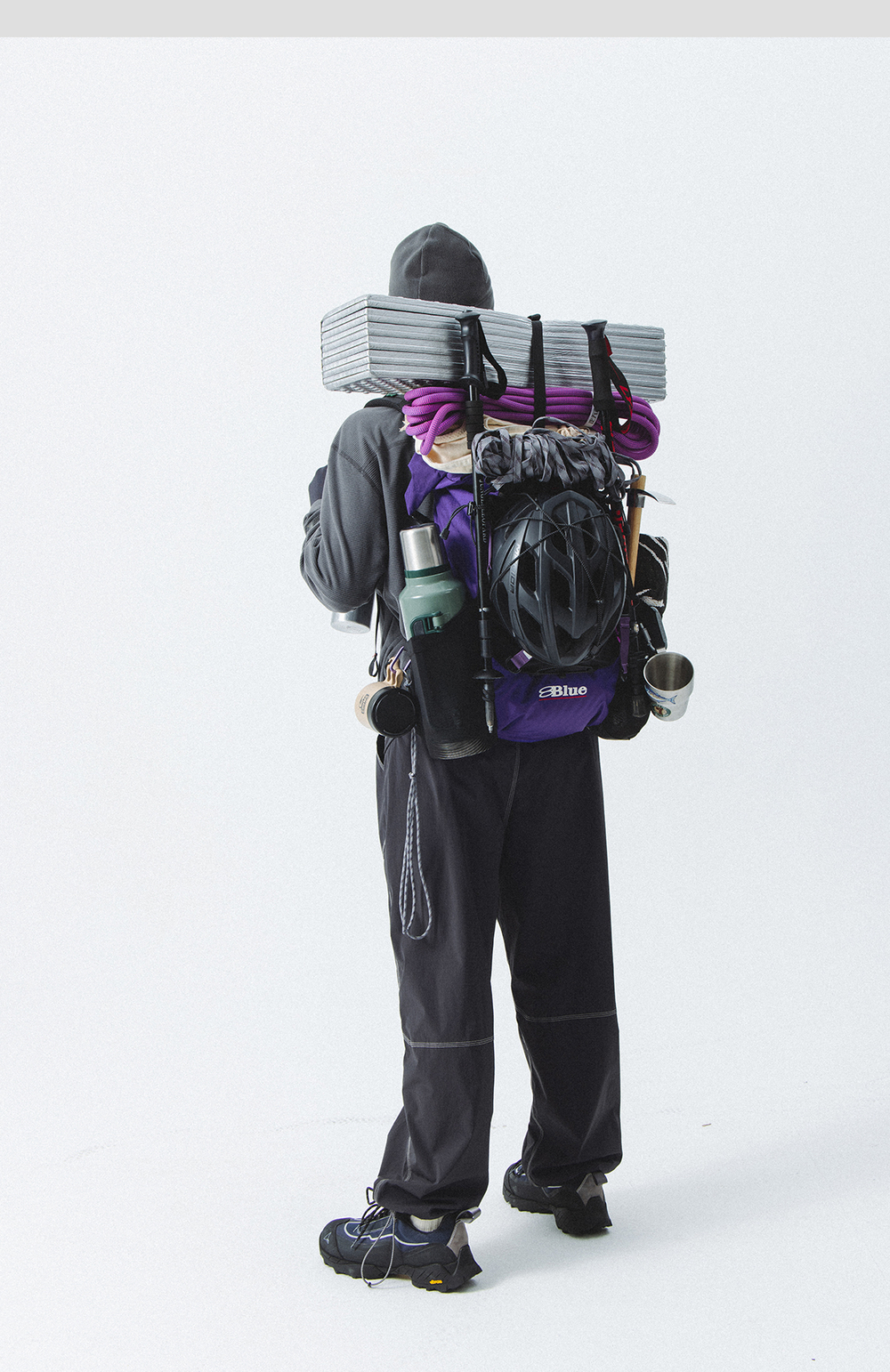 Рюкзак Nothomme Blue Forest Traveler Outdoor Multifunctional Hiking Backpack