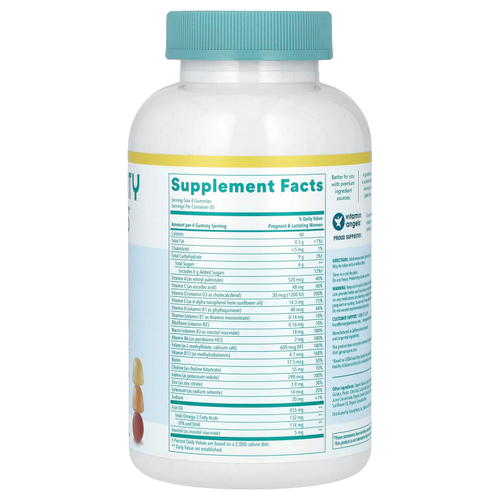 SmartyPants, мультивитамины и омега для беременных, лимон, апельсин и клубника с бананом, 120 жевательных таблеток