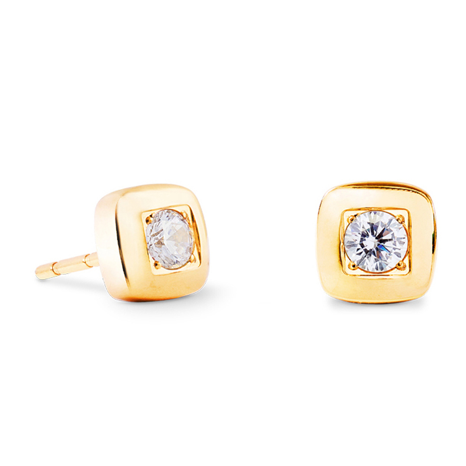 Серьги Coeur de Lion Crystal-Gold 2056/21-1816