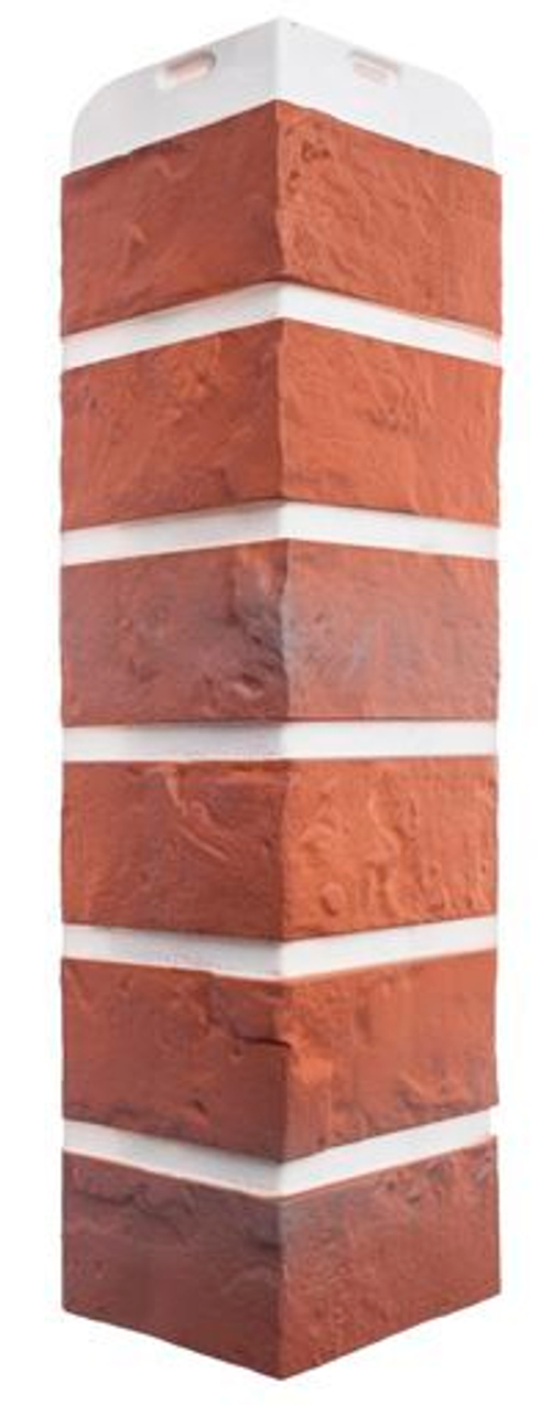 Наружный угол Альта профиль кирпич Рижский 02