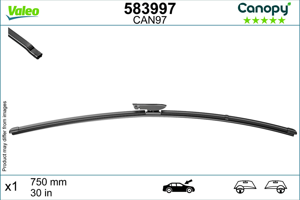 VALEO - 583997-VAL - Wiper Blade