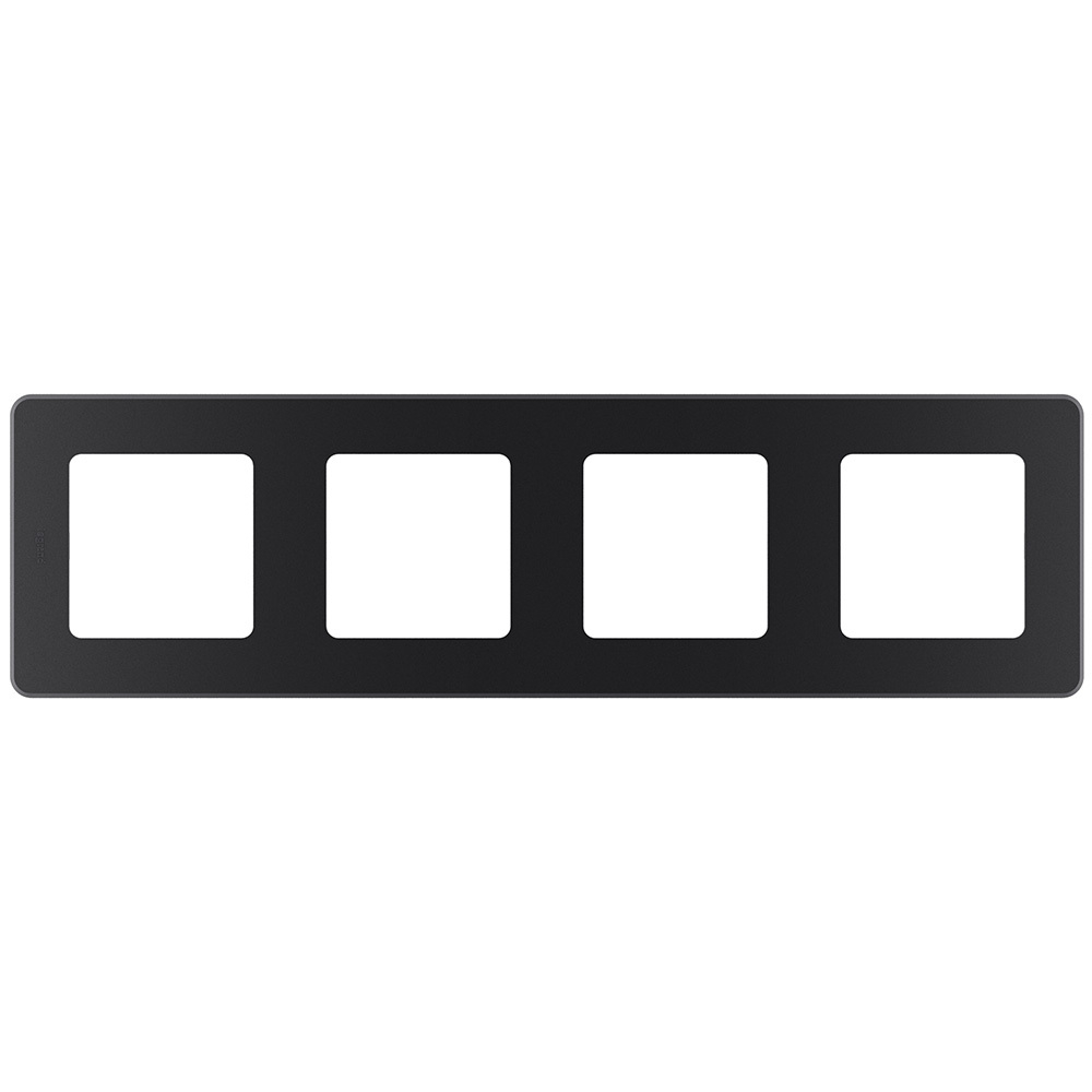 Рамка 4 поста антрацит Inspiria Legrand