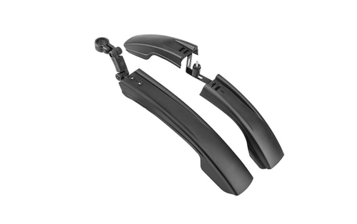 Крылья TRIX комплект 24-26" , пластик, черные, полуфэт