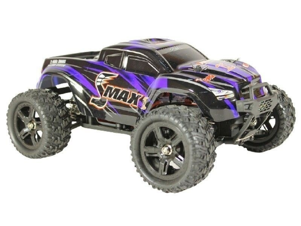 Радиоуправляемый монстр Remo Hobby SMAX масштаб 1:16/синий/Машина на пульте управления/Радиоуправляемый внедорожник/RH1631-BLUE