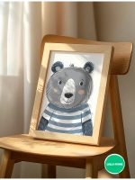 Постер в детскую мальчика 40х50 см