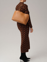 Сумка Deboro 30885 коричневый лист