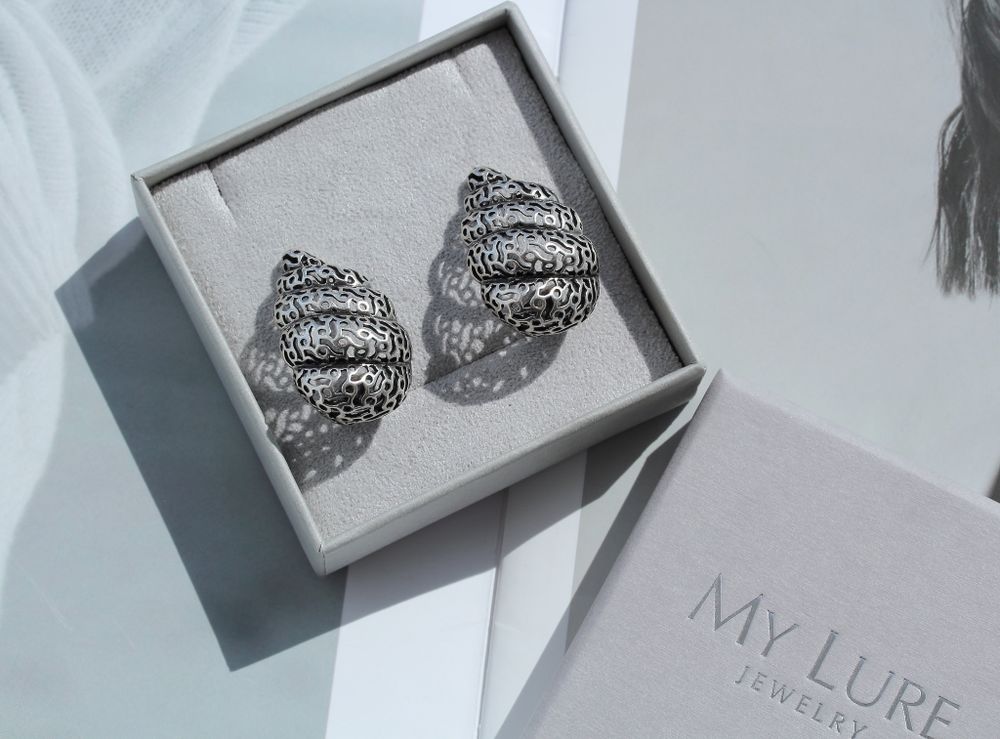 Серьги Vintage silver