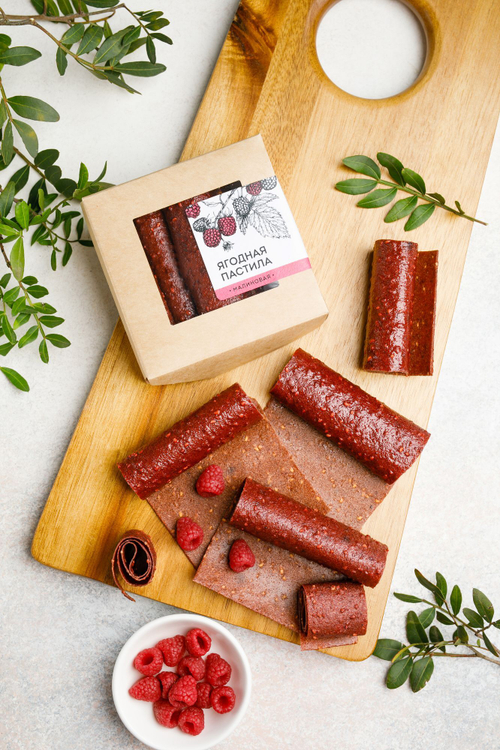 Ягодная пастила Малиновая / 100 г / ТМ Сибирский кедр