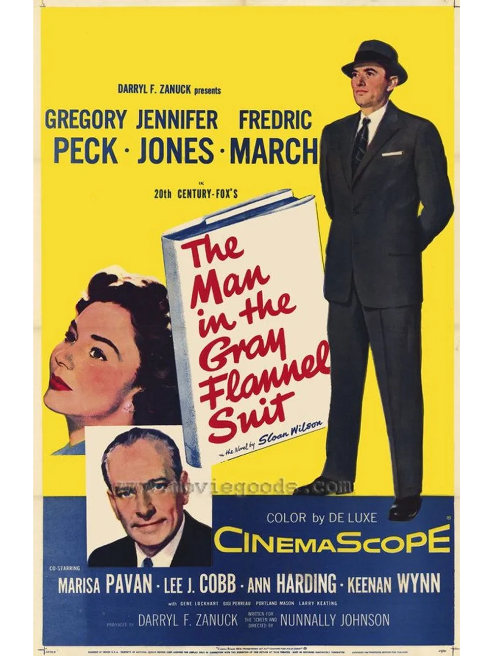 Человек в сером фланелевом костюме (1956) (DVD-R)