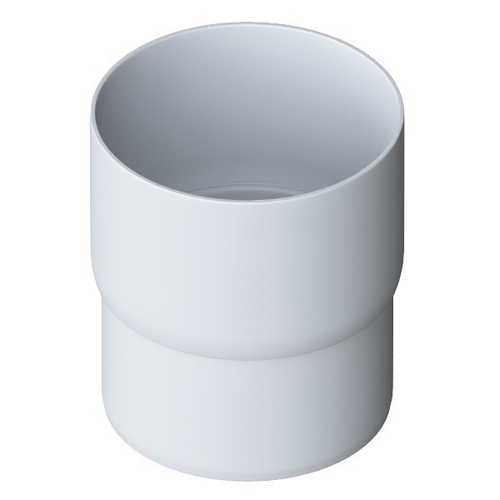 Муфта трубы соединительная ПВХ Альта-Профиль Элит Белая 95 мм