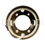 Встраиваемый потолочный светильник под лампу GX53, золотой, без лампы