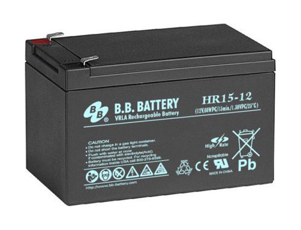 Аккумулятор B.B.BATTERY HR 15-12