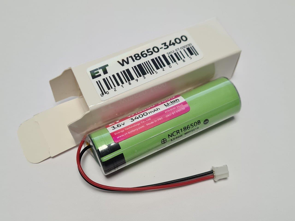 Аккумулятор ET W18650-3400
