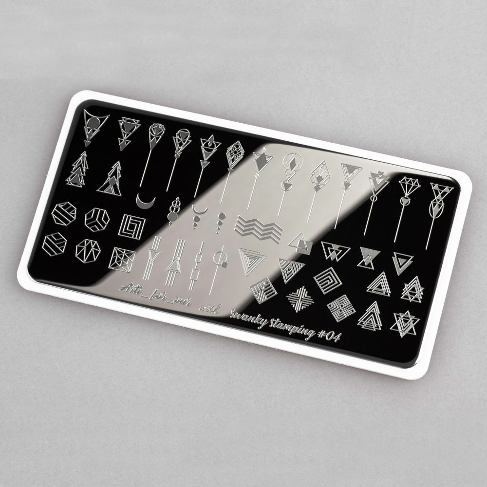 Swanky Stamping Пластина для стемпинга Arti for you with Swanky Stamping 04
