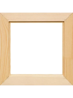 Деревянная рама 35x35 для картин на подрамнике сеч. 40x18