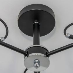 Citilux Стивен CL141231 Люстра потолочная Чёрная