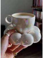 Чайная и кофейная пара кружка с блюдцем 200 мл