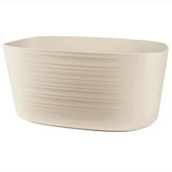 Кашпо для комнатных растений tierra большое, бежевое