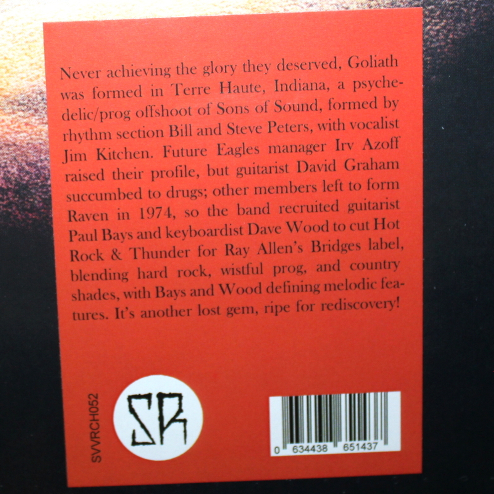 Goliath / Hot Rock & Thunder (LP)