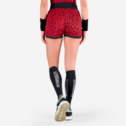 Женские теннисные шорты Hydrogen Tech Panther Shorts Women - Red, Black
