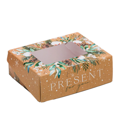 Коробка складная Present, 10 × 8 × 3.5 см