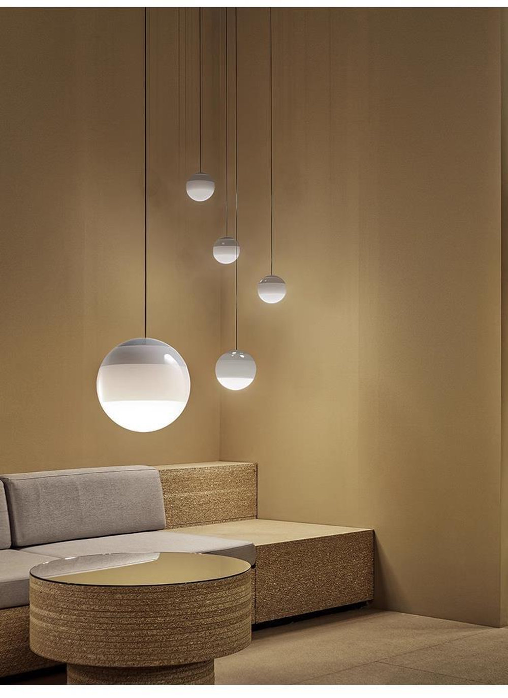 Подвесной дизайнерский светильник Dipping Light by Marset