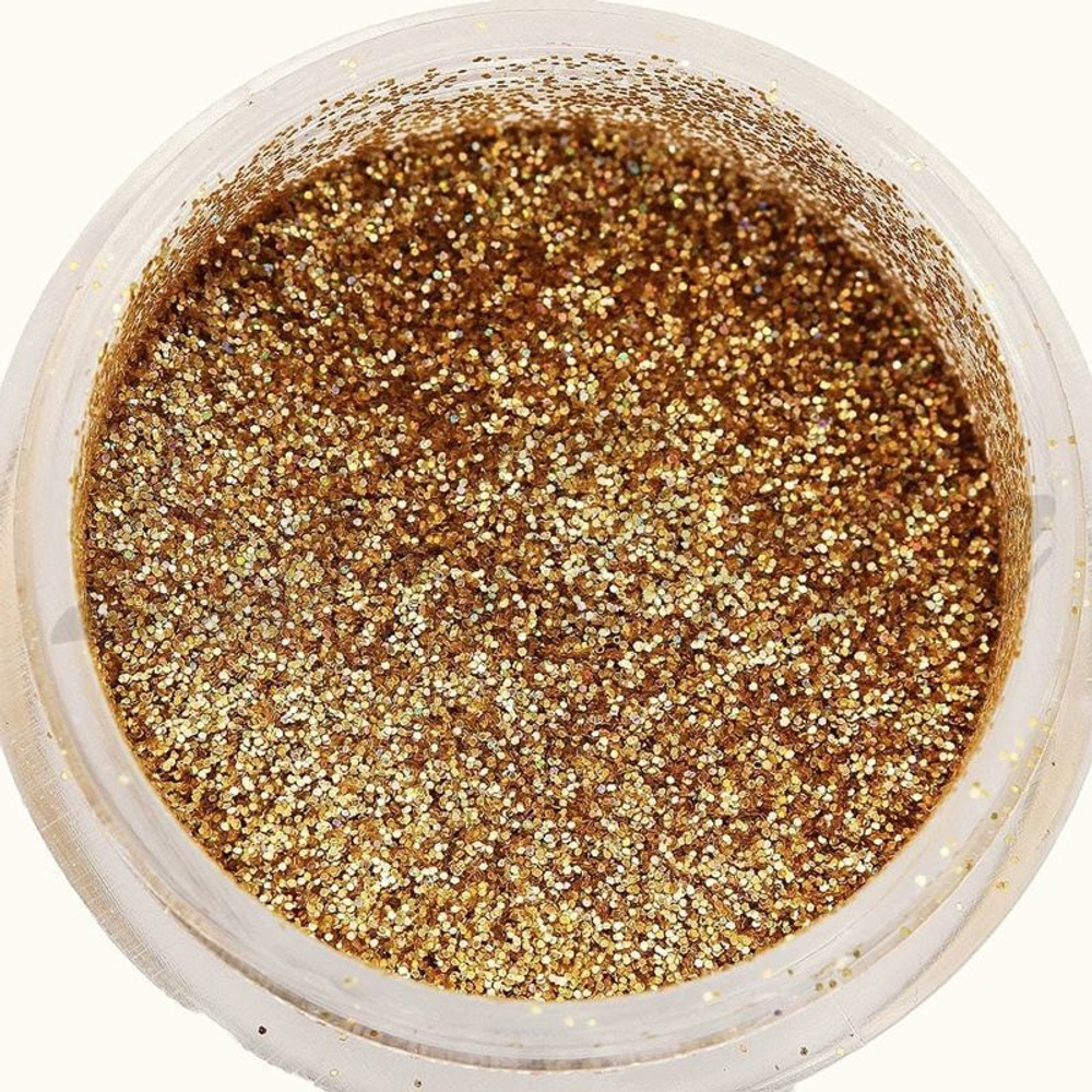 Блестки Rainbow Dust Hologram Gold