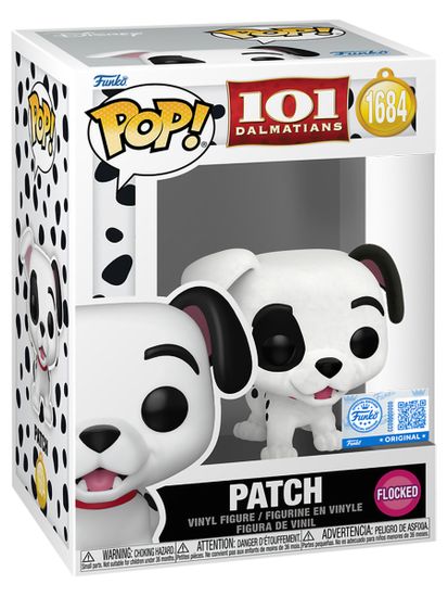 Фигурка Funko POP! Disney 101 Dalmatians Patch (FL) (Exc) (1684) 91646 / Фигурка Фанко ПОП! по мотивам мультфильма "101 далматинец", Патч