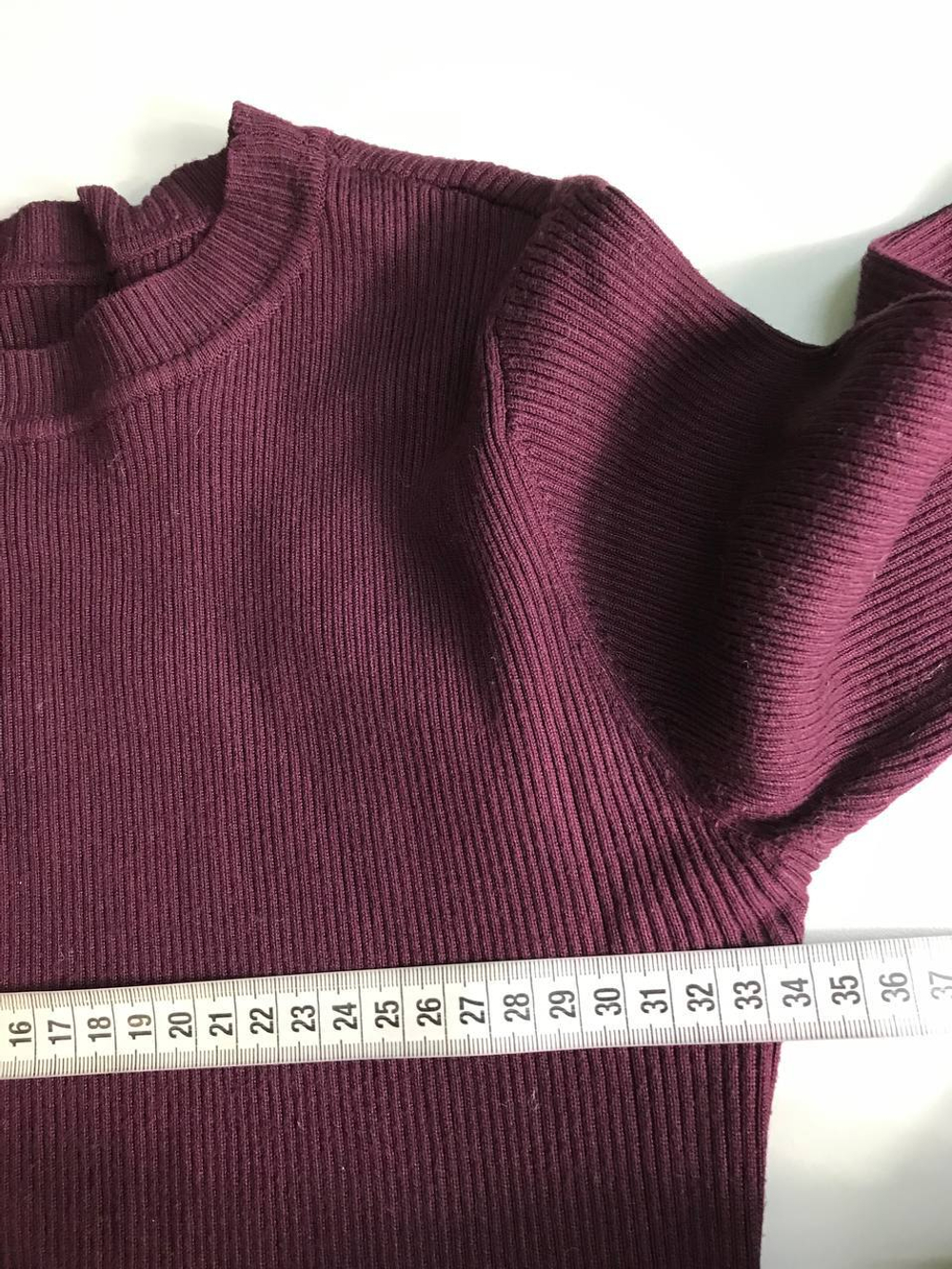 Платье по фигуре в трендовом цвете баклажан 42-44 размер