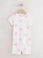 Пижама для девочки Next AB9-326, 3 шт., Розовый, Белый