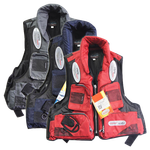 Жилет страховочный Badger Aqua Sport рыбаловный HFM-302-RED до 120кг -