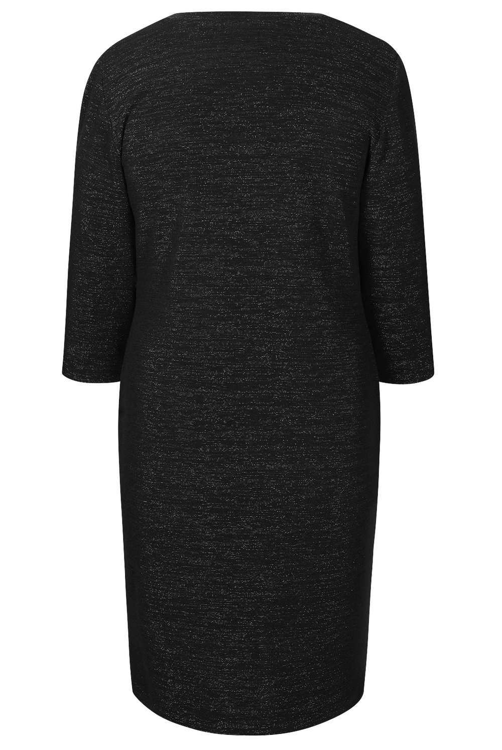 Трикотажное платье 2429ЮП, чёрный #132Ч052429ЮП