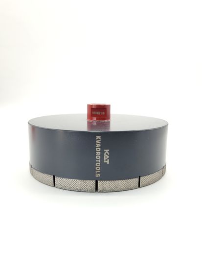 Алмазная коронка 140мм по керамограниту Kvadro