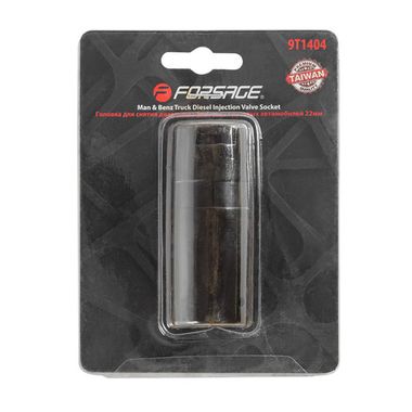 Головка шлицевая для дизельных форсунок грузовых автомобилей 22мм (Man, Benz, Scania) Forsage F-9T1404