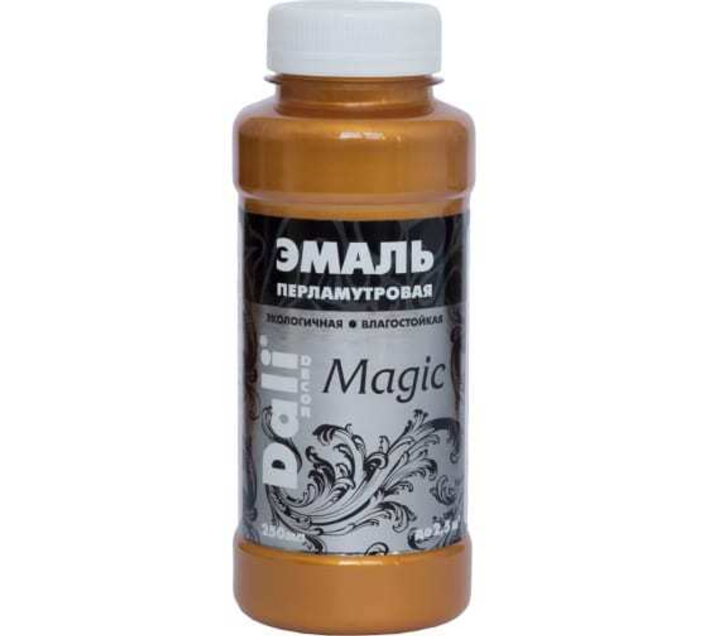 Эмаль перламутровая золото Dali- Decor Magic (0.25л)