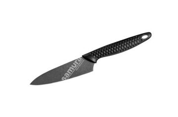 Набор из 3 ножей и подставки Samura GOLF Stonewash SG-04B/K