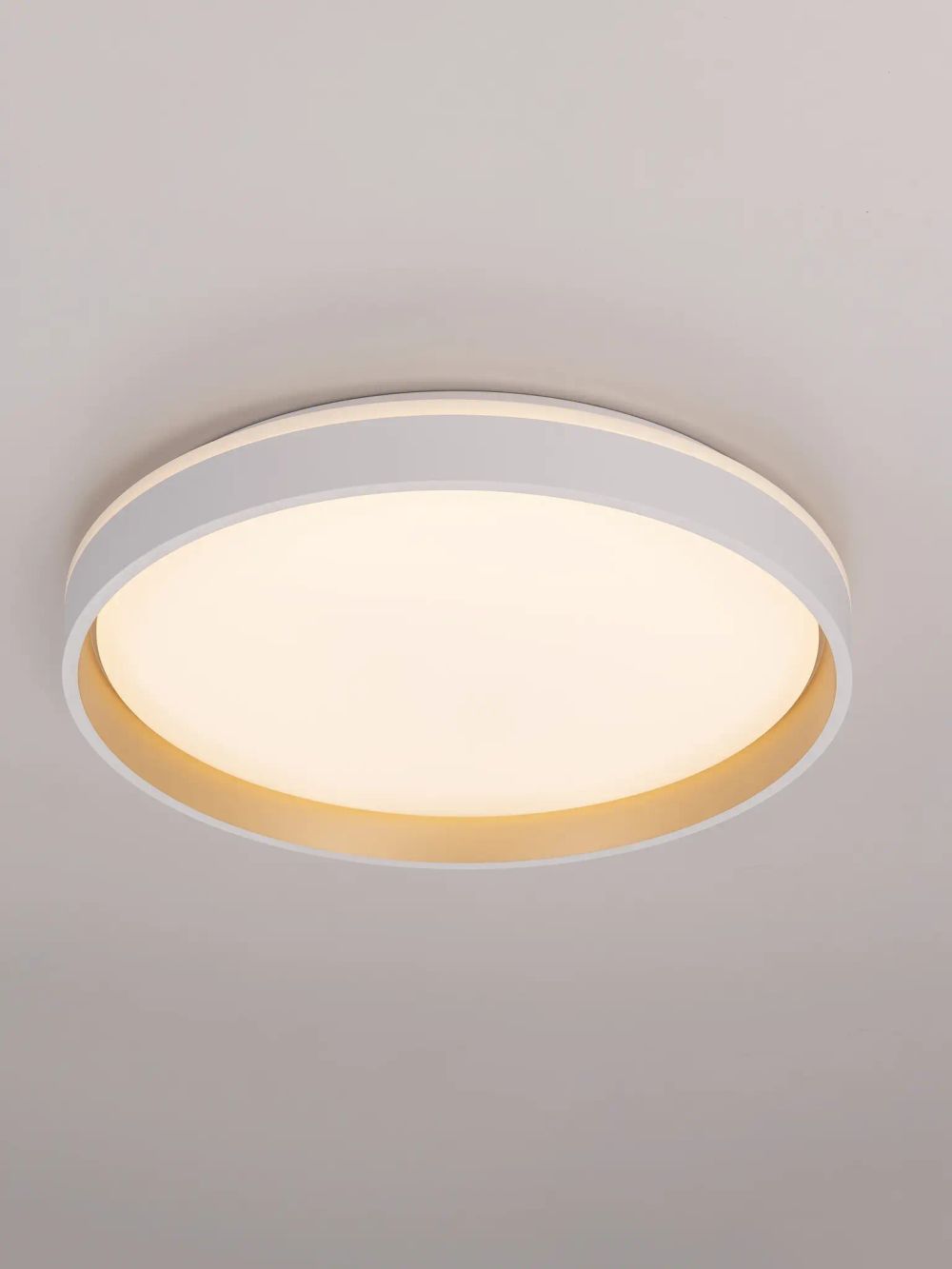 Citilux ENZO CL753450G LED RGB Светильник с пультом Белый + Золото