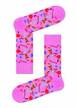 Носки унисекс Pink Panther Sock с мордочками пантеры (Размер: 25) (Цвет: розовый)