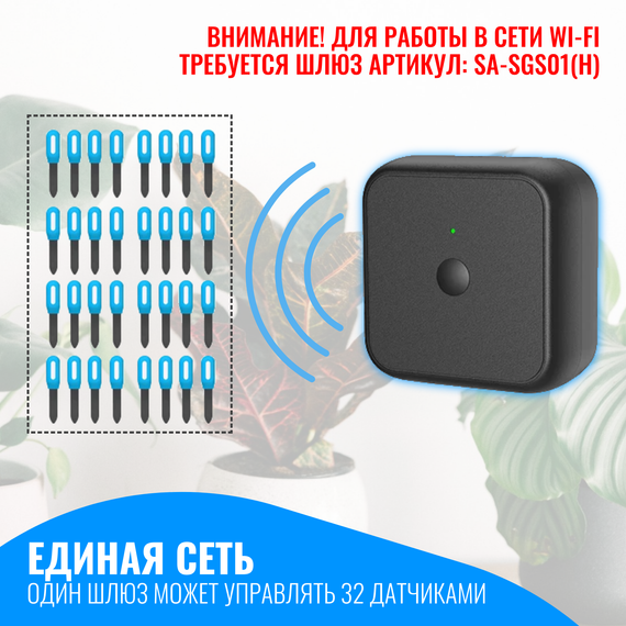 Умный Bluetooth датчик температуры и влажности почвы Smart Aura без шлюза