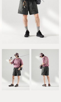 Шорты Nothomme BLUE cargo pocket shorts outdoor color-block shorts